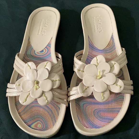 Blush Pink LIZFLEX  Sandals by Liz Claiborne - Picture 2 of 10